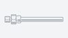 TTW515: Fabricated Threaded Thermowell with Integral Compression Fitting