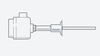 RHA515: RTD Sensor with Fabricated Clamp Hygienic Thermowell