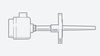 RFA101: RTD Sensor with Solid Drilled Flanged Thermowell