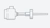 RHA101: RTD Sensor with Solid Drilled RJT Hygienic Thermowell