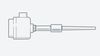RWA101: RTD Sensor with Solid Drilled Weld In Thermowell
