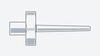 HTW101: Solid Drilled RJT Hygienic Thermowell