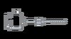 TTA101H: Thermocouple Sensor with Solid Drilled Helical Threaded Thermowell
