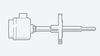 TFA401: Thermocouple Sensor with Solid Drilled Stepped Flanged Thermowell